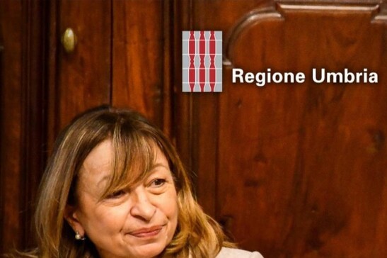 Donatella Tesei in una foto della Lega