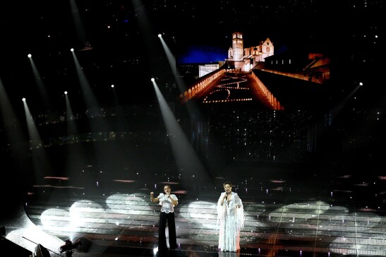 Assisi sul palco di San Remo