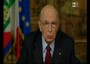 Napolitano, il discorso PRIMA PARTE