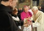 Uno dei momenti della visita a Loreto di Papa Benedetto XVI