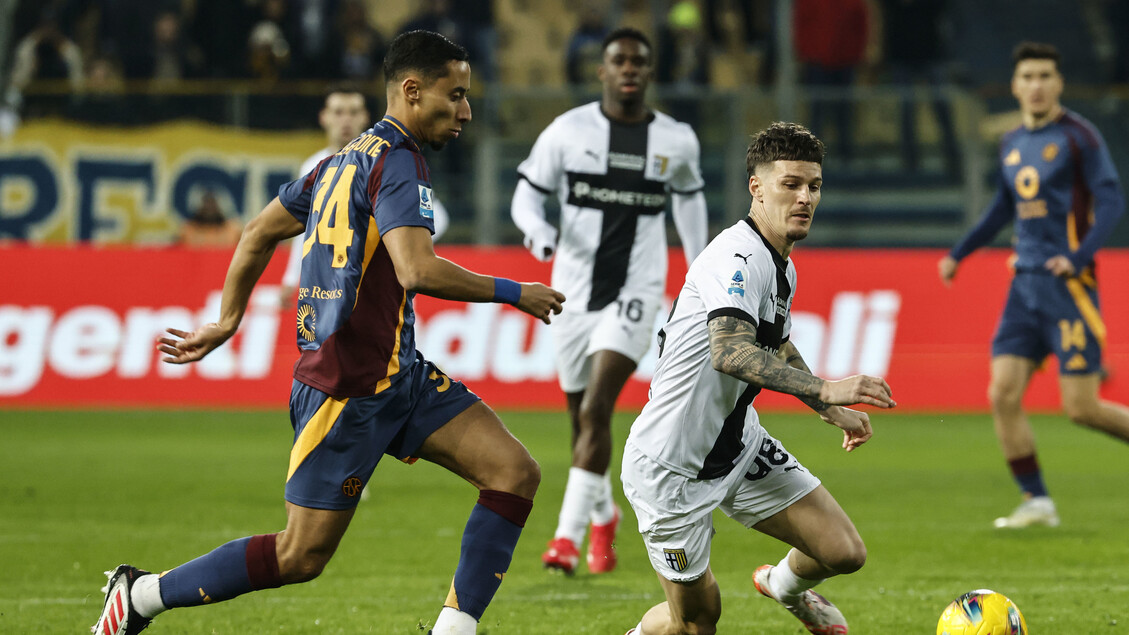 Soccer: Serie A ; Parma - Roma