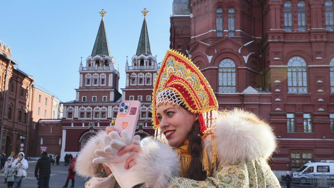 Opening of the festival Moscow Maslenitsa