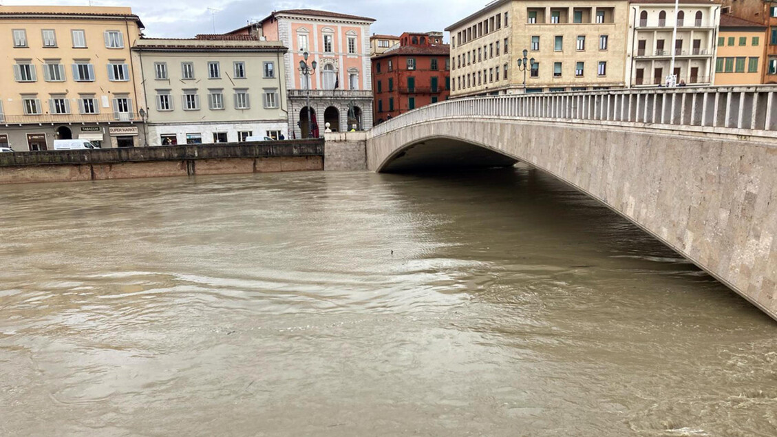 Allerta rossa maltempo Firenze, Prato, Pistoia e Pisa