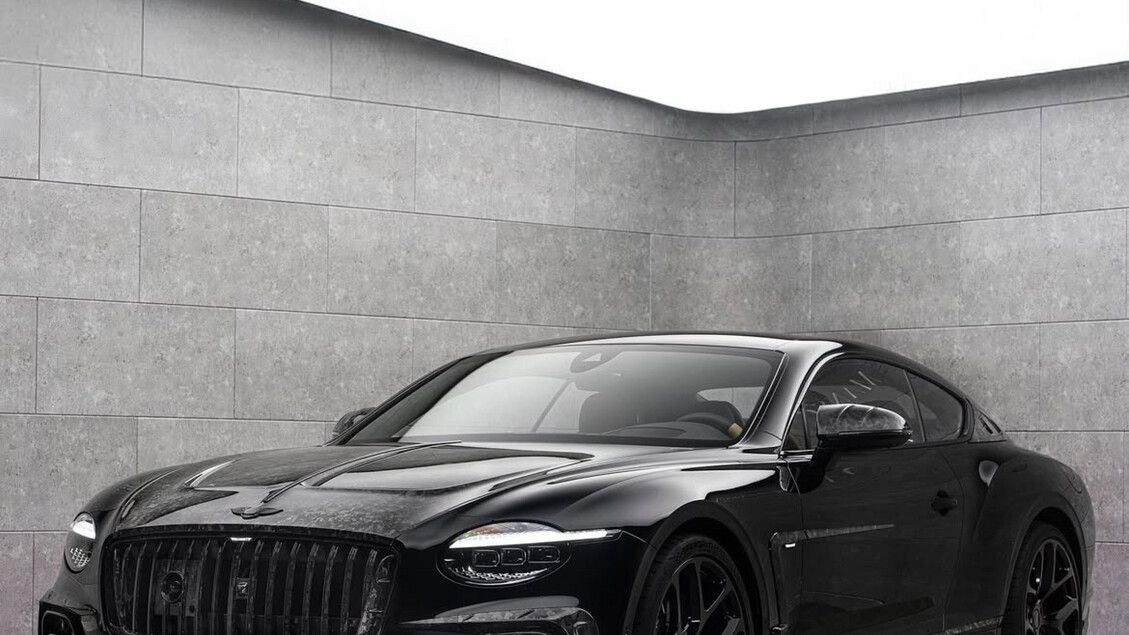Bentley Contiental GT, è più aggressiva con la cura Mansory