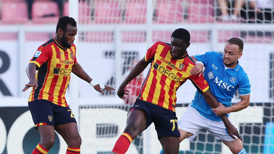 Soccer: Serie A; Lecce-Napoli