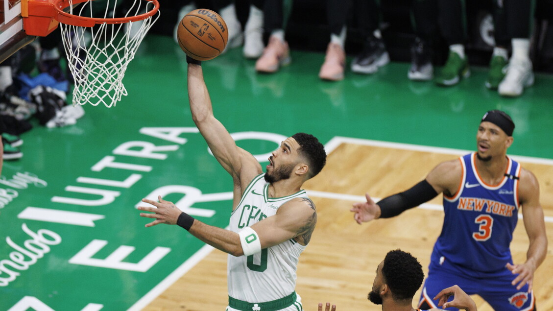 NBA Playoffs - New York Knicks at Boston Celtics