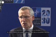 Nato, Stoltenberg: 'Con la Russia rapporti ai livelli della Guerra Fredda'