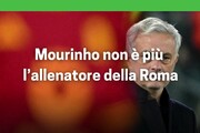 Mourinho non e' piu' l'allenatore della Roma