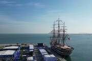 L'Amerigo Vespucci in 'Gran Gala' per la festa nazionale del Qatar