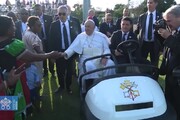 Il Papa in Papua Nuova Guinea, in 35mila alla Messa allo stadio