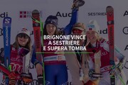 Brignone vince a Sestriere e supera Tomba