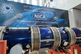 L'acceleratore di particelle Nica, presso l'istituto internazionale per la ricerca nucleare Jinr a Dubna, in Russia (fonte: di Alberto Zanconato)