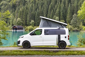 Non solo lavoro per Opel Vivaro Alpincamper (ANSA)