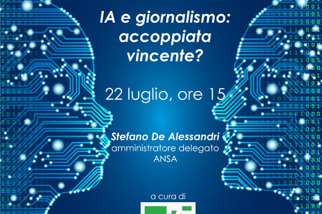 IA e giornalismo: intervento di Stefano De Alessandri