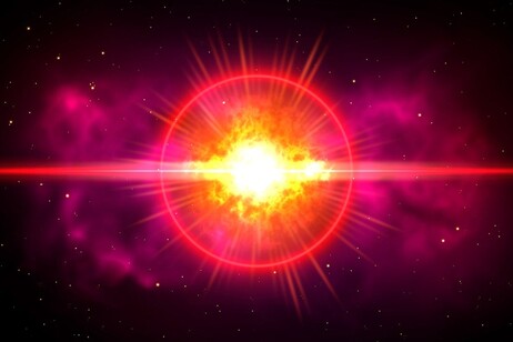 La supernova chiamata AT 2023adsv spicca per le sue dimensioni colossali e per la sua energia (fonte: pixabay)