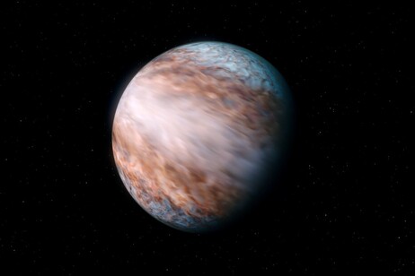 Venti supersonici soffiano a 33mila chilometri orari intorno all'equatore di Wasp-127b (fonte:&nbsp;ESO/L. Calçada)