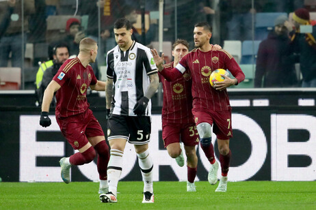 Soccer: Serie A; Udinese vs Roma