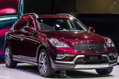 Infiniti, nel 2025 stop produzione dei modelli QX50 e QX55