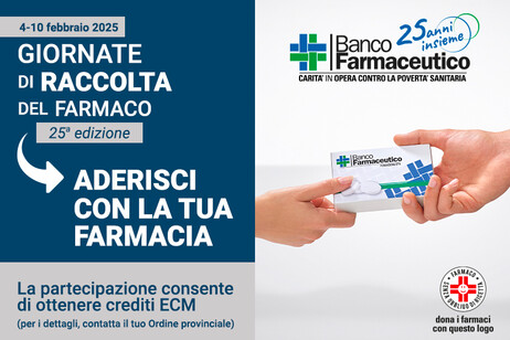 La locandina dell'evento. Fonte bancofarmaceutico.org