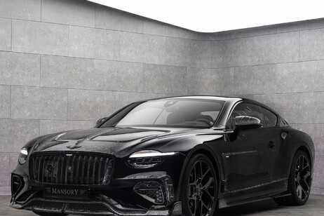 Bentley Contiental GT, è più aggressiva con la cura Mansory