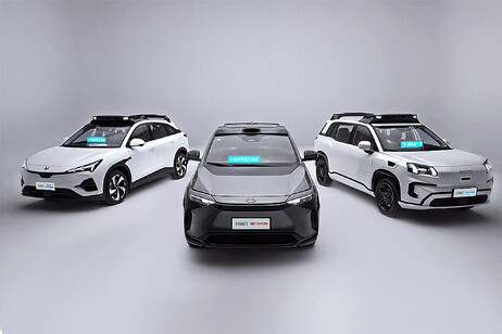 Tre nuovi robotaxi Toyota, Baic e Gac ad Auto Shanghai 2025