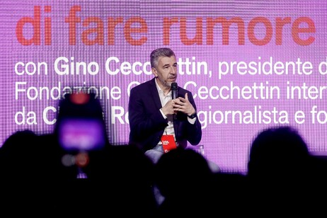 Gino Cecchettin partecipa al talk ''C’e' ancora bisogno di fare rumore''