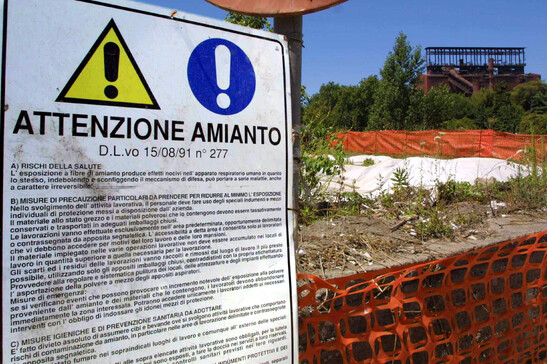 7mila vittime di amianto in Italia lo scorso anno