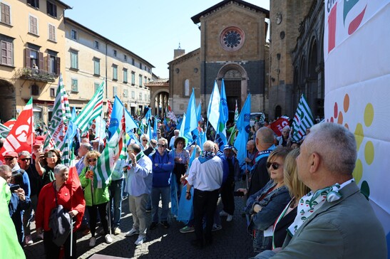 Primo maggio a Orvieto per Cgil, Cisl e Uil Umbria