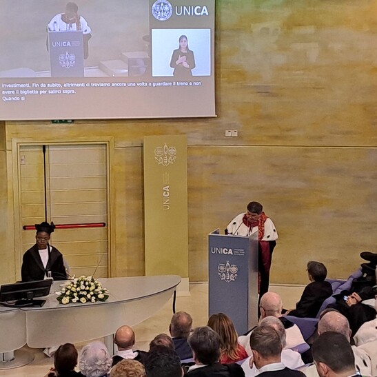 Inaugurazione anno accademico università di Cagliari 2024/25