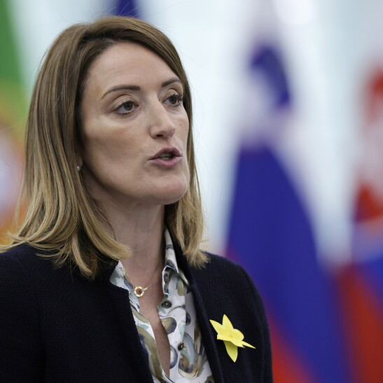 Metsola: "Francesco sarà ricordato per la sua autorità morale"