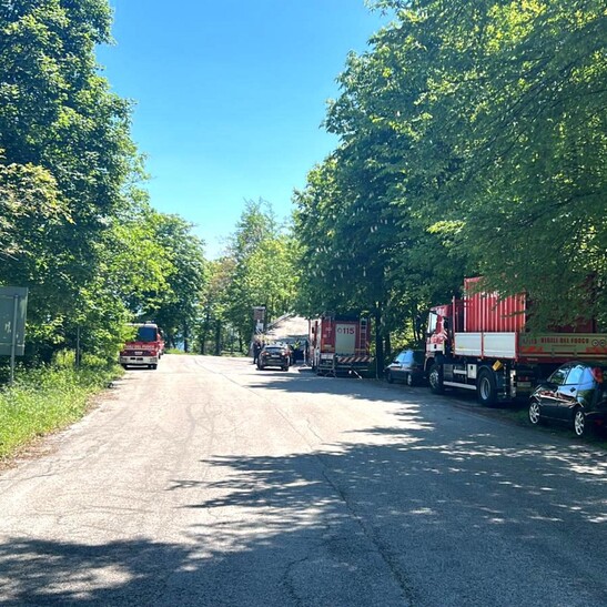 operazioni recupero dei due vigili del fuoco morti al Balzolo, sulla Maiella, campo base