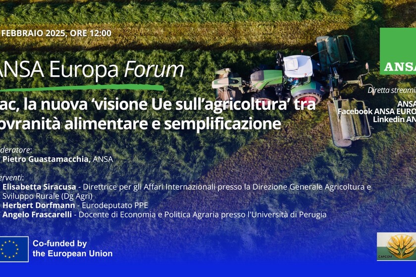 Il forum Ansa sulla visione sul futuro dell'agricoltura