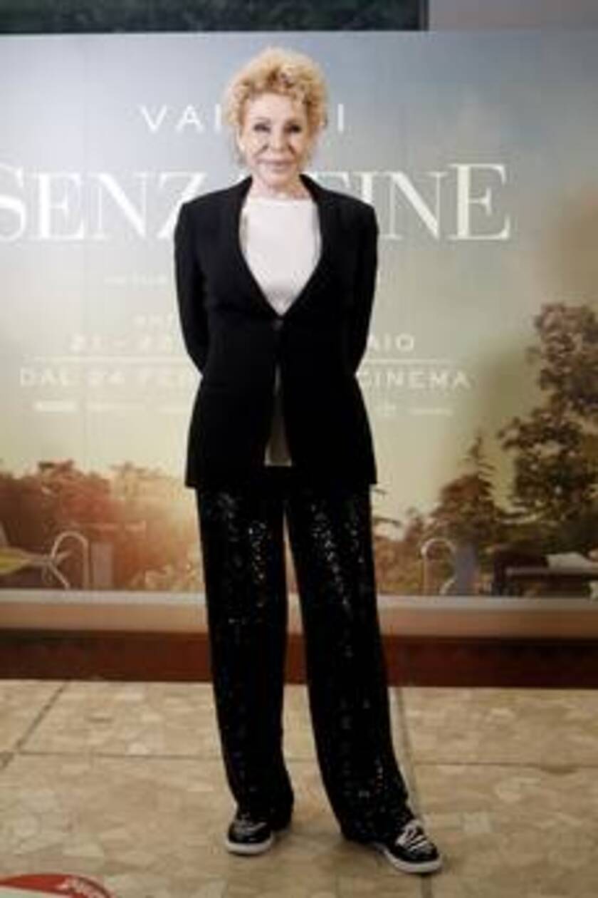 Ornella Vanoni ed Elisa Fuksas alla proiezione del film Senza Fine