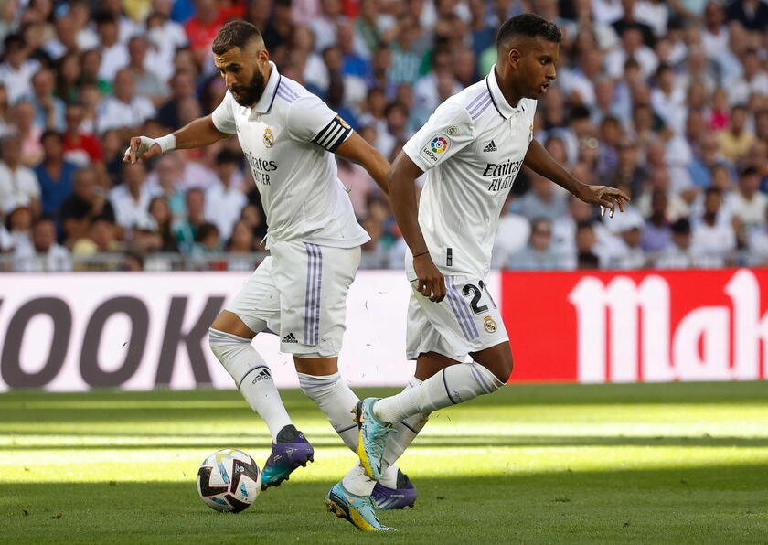 Real Madrid vs Real Betis © ANSA/EPA