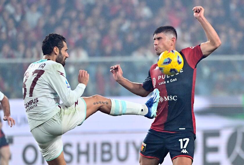 Soccer: Serie A; Genoa-Salernitana