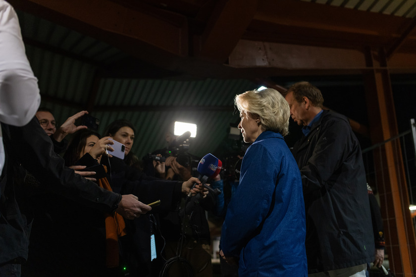 Von der Leyen in visita a Kiev, incontro con Zelensky © ANSA/dpa/european newsroom