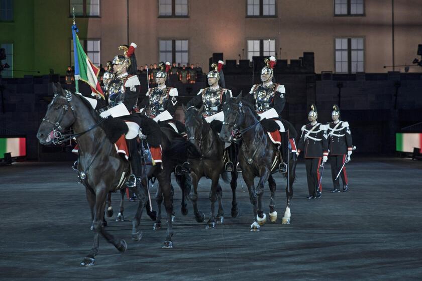 Basel Tattoo dress rehearsal - RIPRODUZIONE RISERVATA