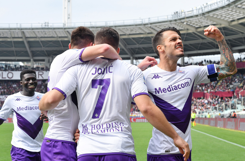 italian Serie A soccer match Torino FC vs ACF Fiorentina at the Olimpico Grande Torino Stadium in Turin, Italy, 21 May 2023 ANSA/ALESSANDRO DI MARCO - RIPRODUZIONE RISERVATA