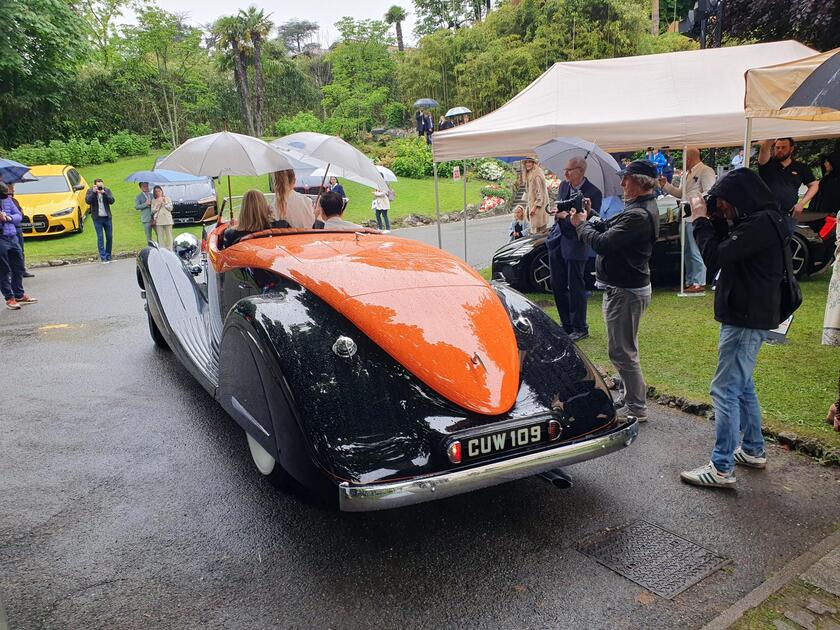 Duesenberg SJ a Concorso Villa d 'Este - RIPRODUZIONE RISERVATA