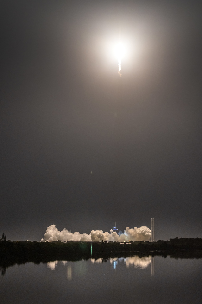 NASA SpaceX Crew-7 launch - RIPRODUZIONE RISERVATA