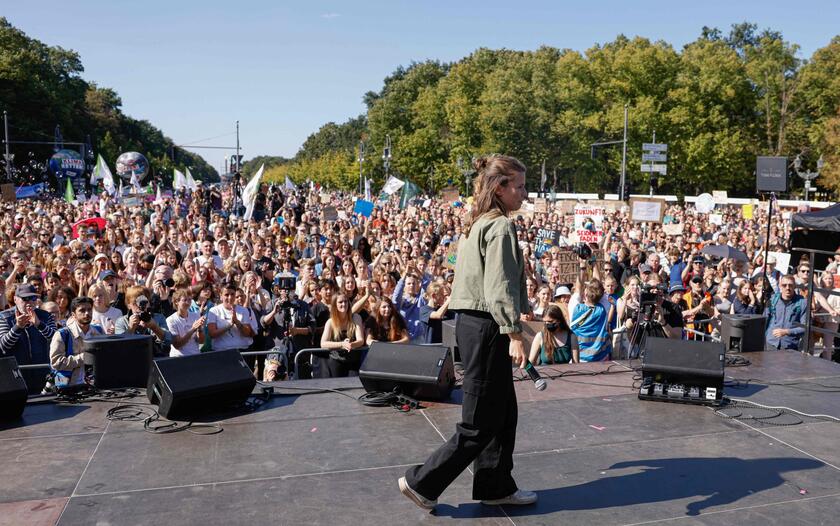 Fridays For Future a Berlino © ANSA/AFP