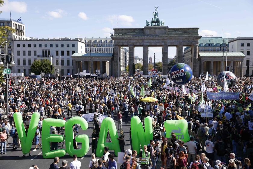 Fridays For Future a Berlino © ANSA/AFP