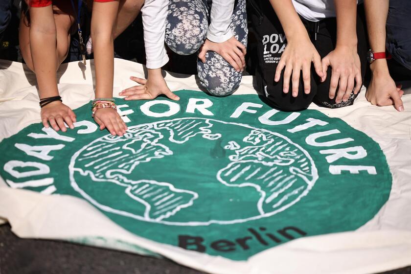 Fridays For Future a Berlino © ANSA/EPA