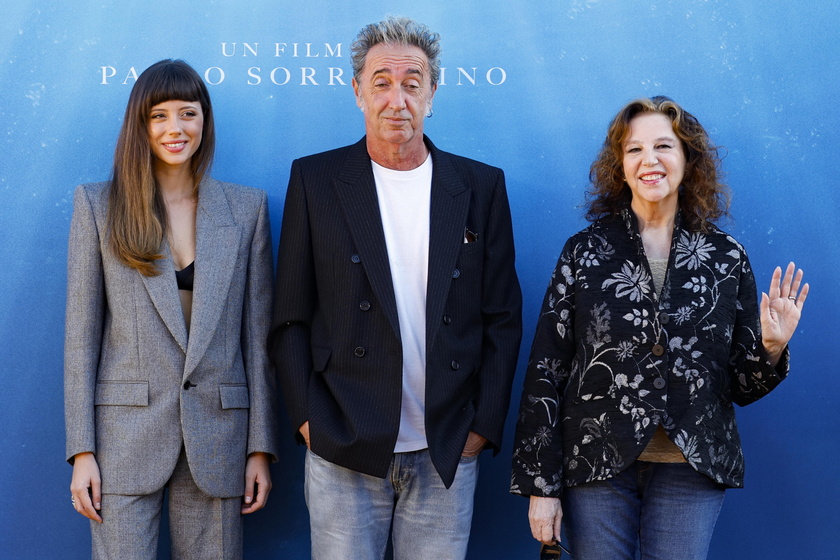 Photocall for the movie 'Parthenope' in Rome