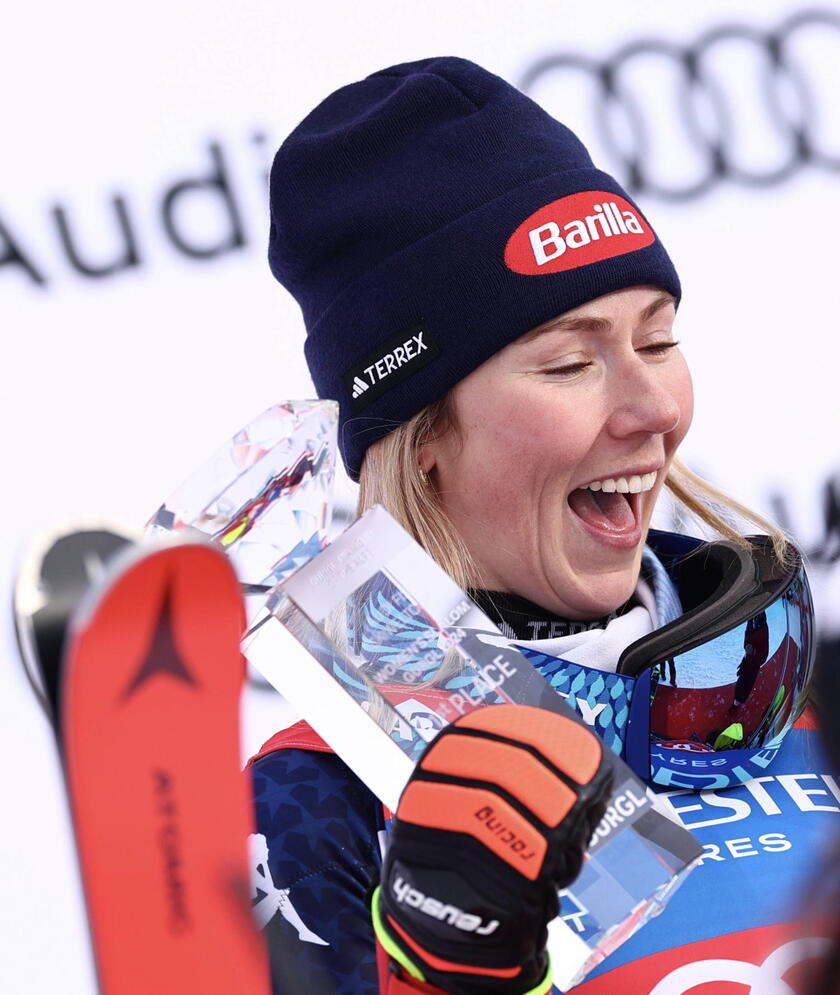 Mondiali sci: Shiffrin rinuncio al Gigante, ho troppa paura