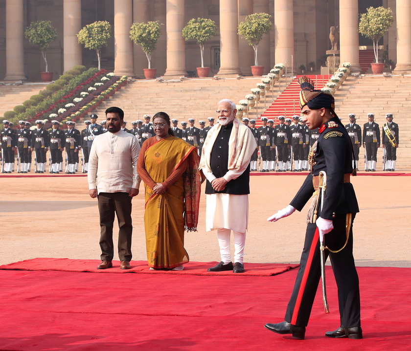 Sri Lankan President Dissanayake visits India