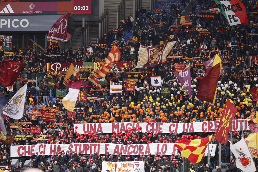 Italian Serie A soccer match - AS Roma vs Parma Calcio 1913