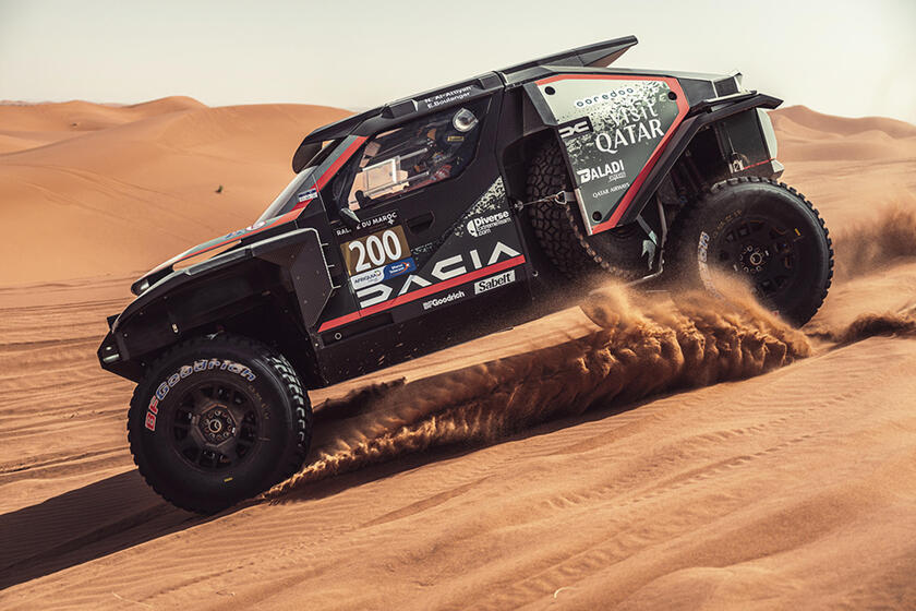 Svelati i 10 segreti della Dacia Sandrider della Dakar 2025