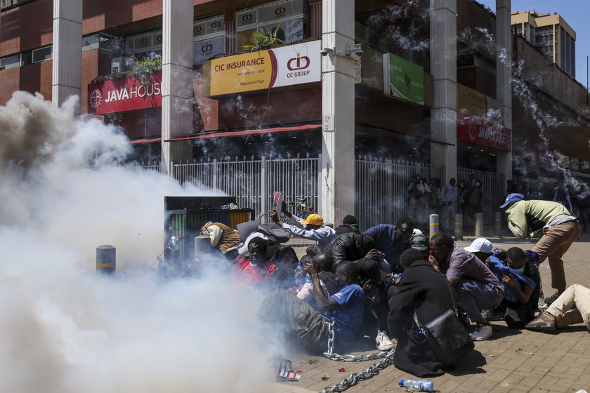 People protests against abductions in Kenya