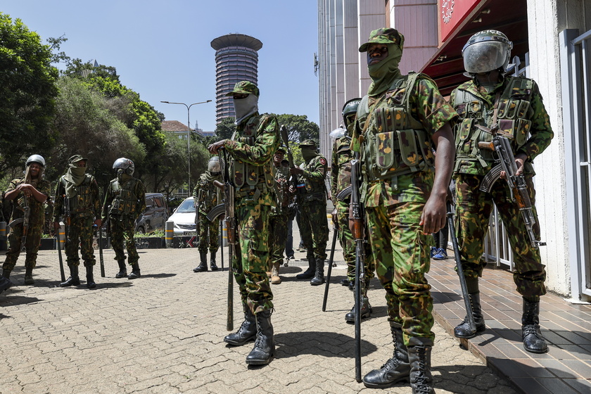 People protests against abductions in Kenya